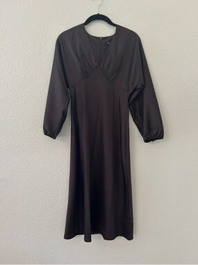 Banana Republic Classic Black Long Sleeve Dress